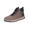 Sneaker RIEKER "Rieker Sneaker Lederimitat", Herren, Gr. 46, braun (hellbraun), Lederimitat, casual, Schuhe