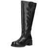 Stiefel PAVEMENT "Pavement Stiefel Leder", Damen, Gr. 39, schwarz, Leder, casual, Schuhe