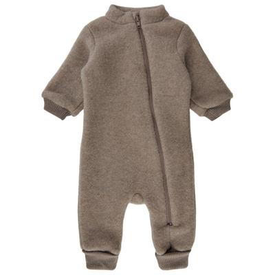 Mikk-Line - Kid's Wool Suit with Rib - Overall Gr 56 braun Image