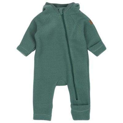 Mikk-Line - Wool Baby Suit with Ears - Overall Gr 104 oliv Image