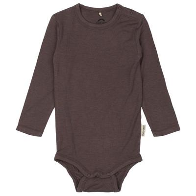Mikk-Line - Kid's Wool/Bamboo L/S Body - Merinounterwäsche Gr 62 braun Image
