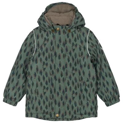 Mikk-Line - Kid's Winter Jacket AOP - Winterjacke Gr 152 oliv Image