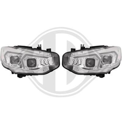 DIEDERICHS Hauptscheinwerfersatz vorne Xenon für BMW 1245385 Image
