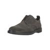 Schnürschuh CLARKS "Aldwin Lace", Herren, Gr. 41,5, grau, elegant, Schuhe, mit Fersenschlaufe für einfaches Anziehen