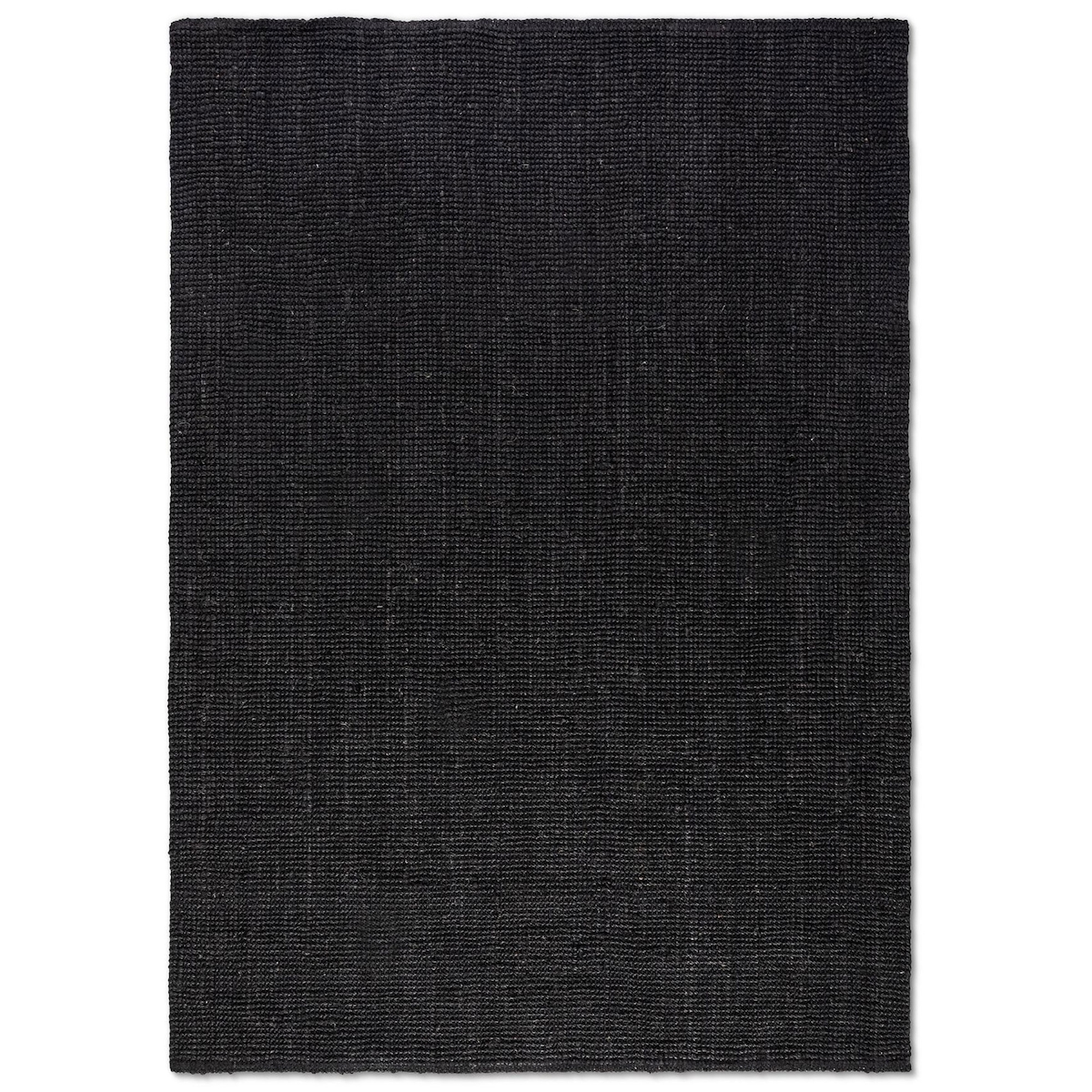 NYVI Teppich Bouclé - 120x170 cm Rechteckig - Dunkelschwarz Image