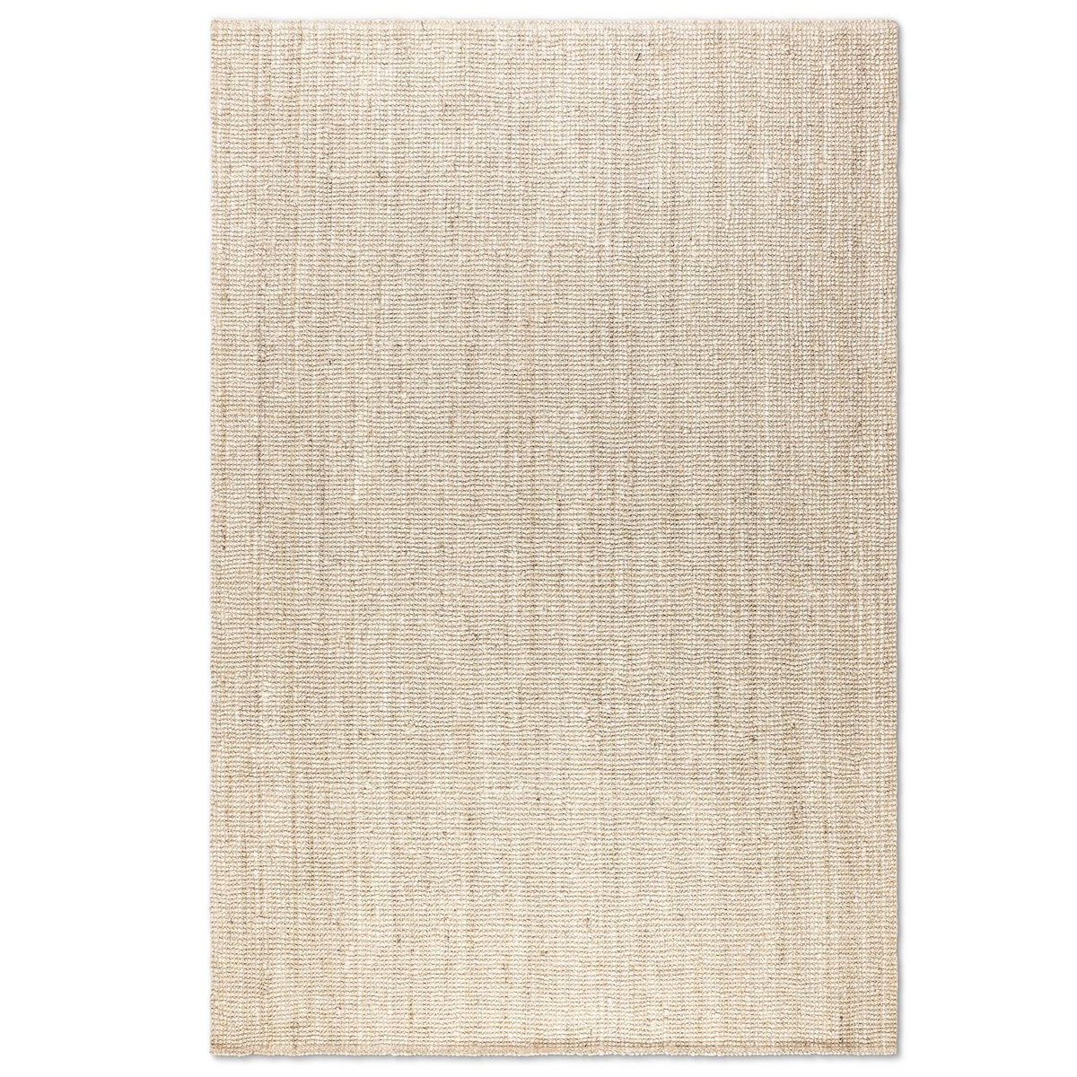 NYVI Teppich Bouclé - 120x170 cm Rechteckig - Elfenbein Weiß Image