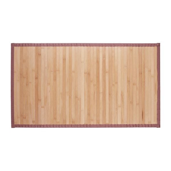 relaxdays Bambusmatte 45 x 80 cm natur mehrfarbig, 45 cm