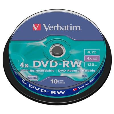 Verbatim DVD-RW 10 Stück Spindel