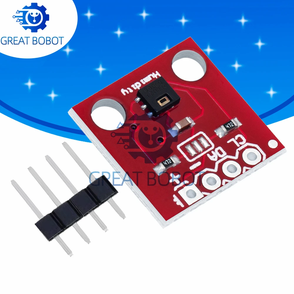 BS 1PCS Neues HTU21D Temperatur- und Feuchtigkeitssensormodul! Image