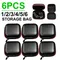 6-1pcs Auricolari Borsa di Immagazzinaggio Cuffie Cablate EVA Scatola di Immagazzinaggio Con Cerniera Custodia Portatile Contenitore per KZ BA10 AS10 ES4
