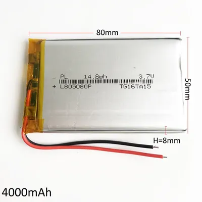 3,7 V 4000mAh Lithium Polymer Lipo wiederauf ladbare Batterie zelle für Power Bank PSP Laptop Notebook Pad tragbare Tablet PC