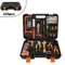 Podofo 100 pièces ensemble d'outils ménagers matériel boîte à outils électricien ensemble de matériel outils de réparation de voiture outils de travail du bois combinaison
