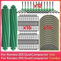 Compatibile con ( iRobot Roomba 205 DustCompactor Combo / Vac ) Parti di ricambio per robot aspirapolvere Spazzole principali e laterali, panni per mop, filtri, accessori