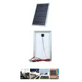 Kit pannello solare 12V Generatore di celle solari ricaricabili per esterni portatile completo da 30 W per Home-A74P