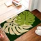 1PC Leaves arts pattern Door Mats Kitchen Rugs Non-Slip Pop design Living room Rugs Bath Mat Carpet for Home Sink Laundry Decor