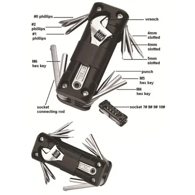 Neue Motorrad Multifunktions Werkzeug Kits Multitool Reifen Reparatur Werkzeug Set mit Schraubendreher Kette MTB Rennrad Radfahren Motorrad Werkzeuge
