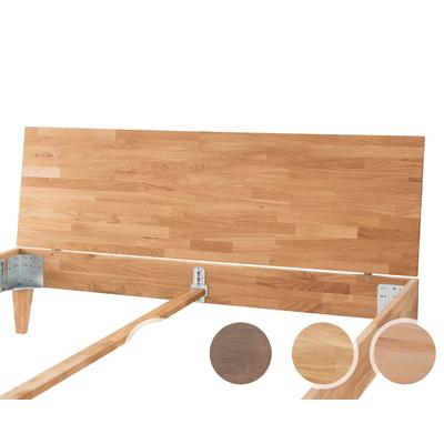 Massivholz »Los Angeles« Holzkopfteil II inkl. Kopfteilstreben 180 cm / Mokka Image