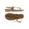 Marc O Polo Damen Sandale, Gr. 38, gold, kein Etikett