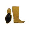 Deerberg Damen Stiefel, Gr. 38, gelb, Leder