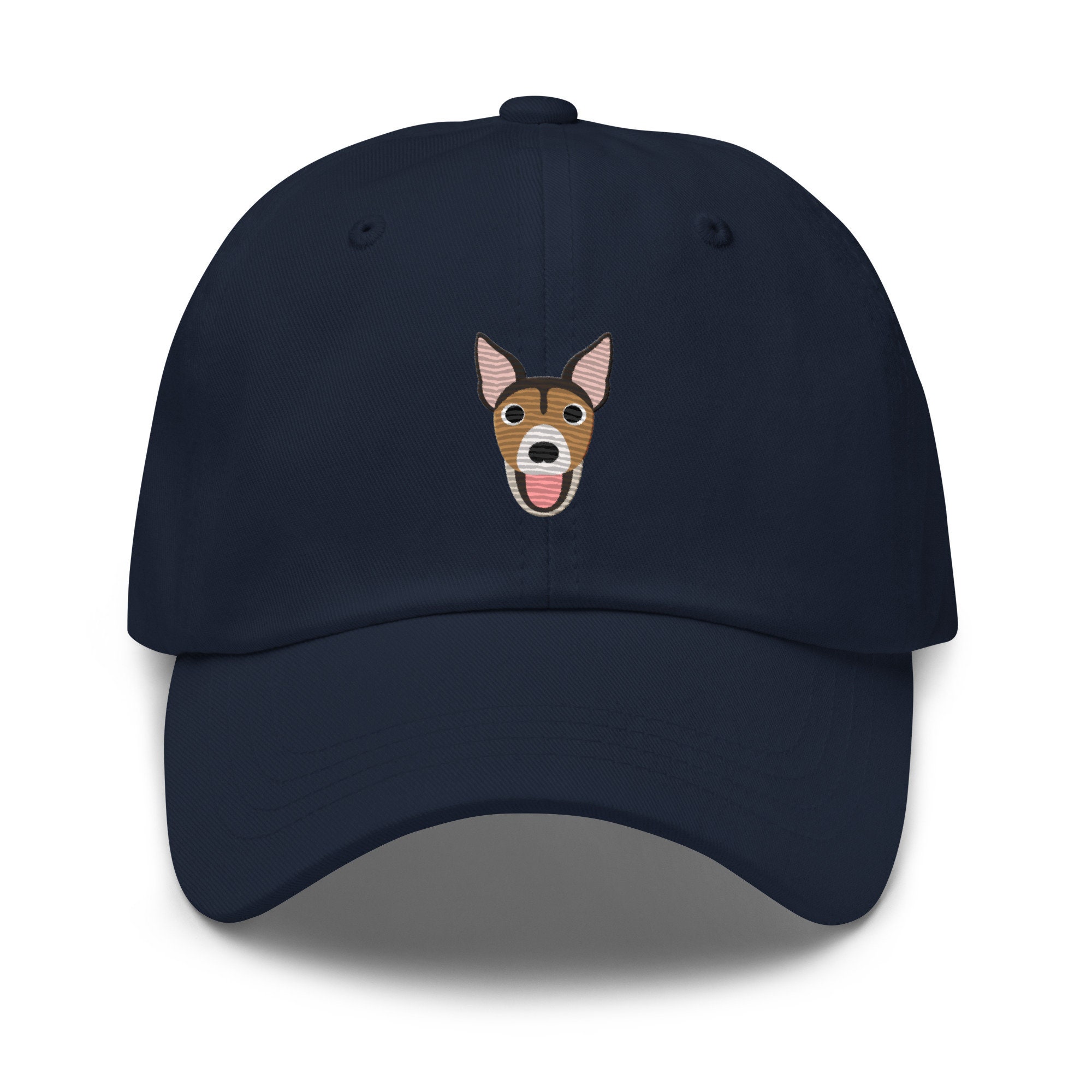 Cappello Jack Russell Terrier, cappello da baseball unisex colorato, regalo Jack Russell Terrier, disegno del muso di Jack Russell Terrier 8.