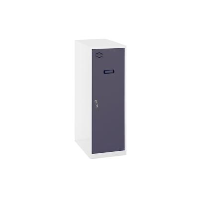PROREGAL Schließfachwürfel AMEGO | HxBxT 91,5x30x50cm | Ohne Standfüße | Anthrazit-Weiß | Spind Schließfach Garderobe Image