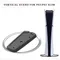 Metal Vertical Stand for PS5 Slim Console Disc and Digital with Screw, Base Stand Replacement for Playstation 5 Slim Console