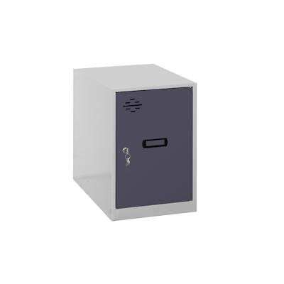 PROREGAL Schließfachwürfel AMEGO | HxBxT 47,5x40x50cm | Ohne Standfüße | Anthrazit-Grau | Spind Schließfach Garderobe Image