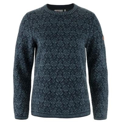 Fjällräven - Women's Snow Round Neck Sweater - Wollpullover Gr XL blau Image