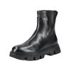 Stiefelette GEOX "Geox Stiefelette Leder/Synthetik", Damen, Gr. 39, schwarz, Leder, Synthetik, casual, Schuhe