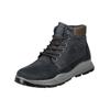 Schnürstiefelette IGI & CO "IGI & CO Stiefelette Nubukleder/Textil", Herren, Gr. 42, blau, Nubukleder, Textil, casual, Schuhe