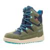 Winterstiefel TROLLKIDS "KIDS FINNMARK WINTER BOOTS", Gr. 34, pine grün, mystic blau, Leder, Synthetik, sportlich, Schuhe, wasserdicht, Schnellverschluss mit Schnürsenkel