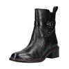 Stiefelette BAGATT "BAGATT Stiefelette Leder", Damen, Gr. 38, schwarz, Leder, casual, Schuhe