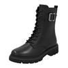 Schnürstiefelette REMONTE "Remonte Stiefelette Leder", Damen, Gr. 41, schwarz (schwarz, schwarz), Leder, casual, Schuhe