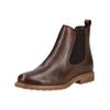 Stiefelette TAMARIS "Tamaris Stiefelette Leder/Textil", Damen, Gr. 42, muscat, Leder, Textil, casual, Schuhe