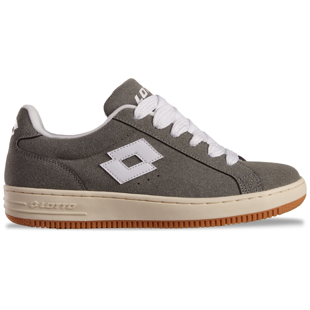 Sneaker LOTTO, Gr. 36, weiß (grau, weiß), Synthetik, mehrfarbig, Schuhe, - in angesagtem Y2K Design