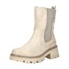 Stiefelette MUSTANG SHOES "Mustang Shoes Stiefelette Lederimitat/Textil", Damen, Gr. 37, beige, Lederimitat, Textil, casual, Schuhe