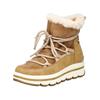 Schnürstiefelette TOM TAILOR "Tom Tailor Stiefelette Lederimitat/Textil", Damen, Gr. 37, beige (sand), Lederimitat, Textil, casual, Schuhe