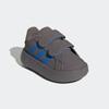 Sneaker ADIDAS SPORTSWEAR "ADIDAS DISNEY BALOO GRAND COURT KINDER", Gr. 26, charcoal, bright royal, charcoal, Synthetik, sportlich, Schuhe