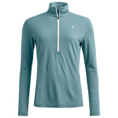 Ortovox - Women's 185 Rock'N'Wool Zip Neck - Merinounterwäsche Gr S türkis Image