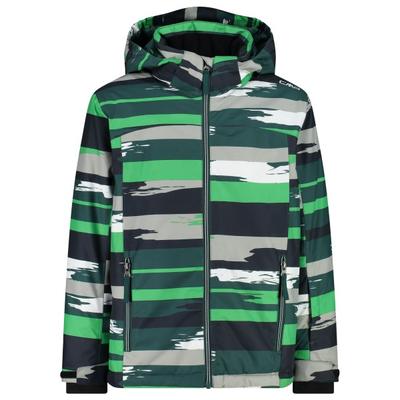 CMP - Boy's Jacket Snaps Hood Twill - Skijacke Gr 110 bunt Image