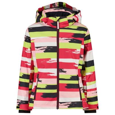 CMP - Girl's Jacket Snaps Hood Twill - Skijacke Gr 128 bunt Image