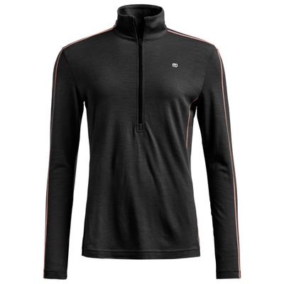 Ortovox - Women's 185 Rock'N'Wool Zip Neck - Merinounterwäsche Gr M schwarz Image