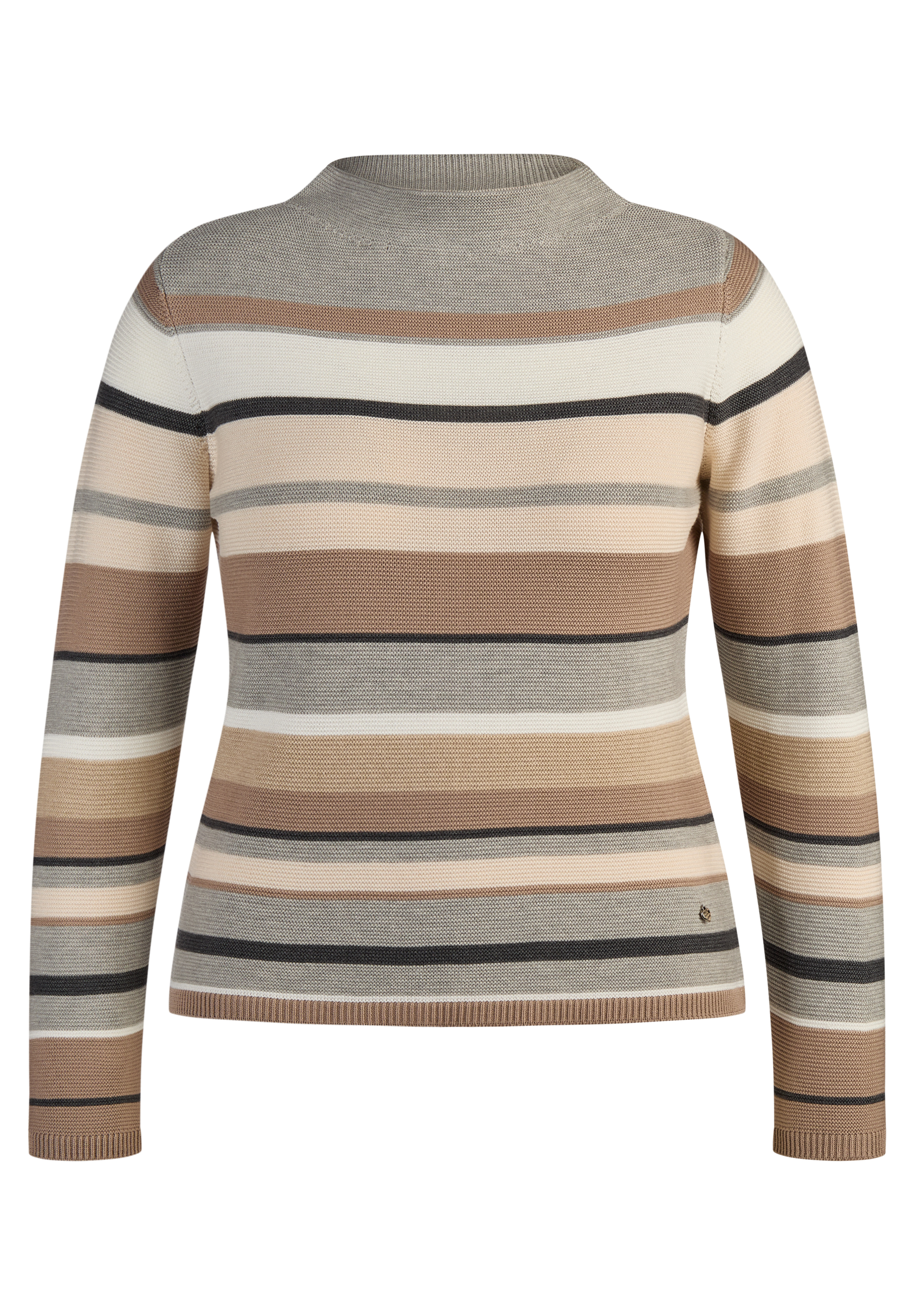 Rabe Pullover "Cozy" Gr. 48 in braun | 50% Baumwolle