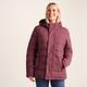 TOG24 Sleight Womens Padded Short Parka Burgundy Polyamide - Size 24 UK | TOG24 Sale | Discount Designer Brands