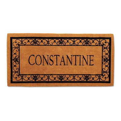 Wayland Last Name Personalized Coco Door Mat - 30 x 48 - Frontgate