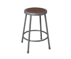 Lab stool - 18" stool with hardboard seat - national public seating - 6218