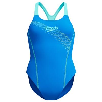 Speedo - Women's Medley Logo 1 Piece - Badeanzug Gr 36 blau Image