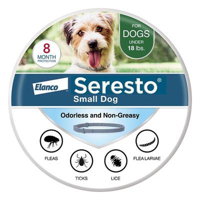Seresto Collar For Small Dogs (Upto 18 Lbs) 15 Inch (38 Cm) 3 Collar