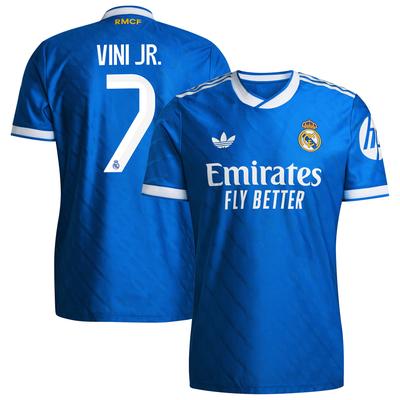 Real Madrid adidas Authentic Ausweichtrikot 2025-26 mit aufdruck Vini Jr. 7 Image