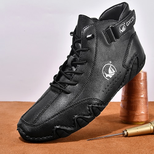 Beigefarbene taktische High-Top-Kampfstiefel für Herren mit Schnürung – leichte Outdoor-Schuhe im Militärstil zum Wandern, für die Arbeit und den Alltag Image